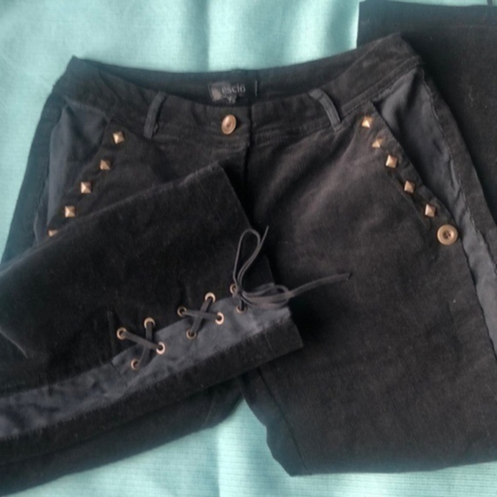 Escio pants Small black pants corduroy